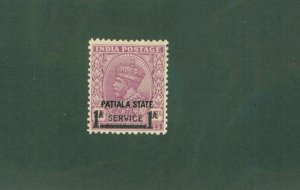 INDIA - PATIALA STATE 059 MH CV$ 12.50 BIN$ 5.50