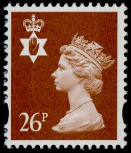 Great Britain - Northern Ireland NIMH73 MNH Queen Elizabeth Machin Head