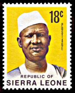 Sierra Leone 429, MNH, President Siaka Stevens