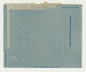 KUT (FORT PORTAL) TO UK 1952 AIR LETTER, XMAS GREETINGS,  50c RATE (SEE BELOW)