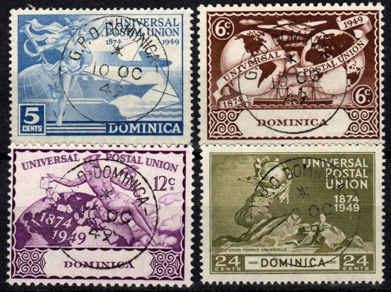 Dominica #116-9  F-VF Used  CV $5.55  (X1277)