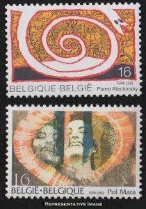 Belgium Scott 1585-1586 Mint never hinged.