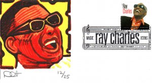 #4807 Ray Charles Curtis FDC