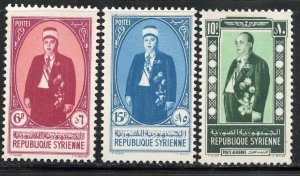 Syria  # 286-7 +C98, Mint Hinge.