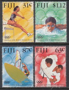 Fiji 762-765 Summer Olympics MNH VF