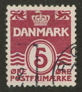 Denmark 224 Numeral of Value 1933