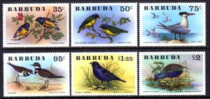 Barbuda 1976 Birds Complete Mint MNH Set SC 238-243