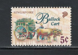 Singapore 1997 Bullock Cart 5c Scott # 780 MNH