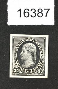 MOMEN: US STAMPS # 228P4 PROOF ON CARD XF $45 LOT #16387