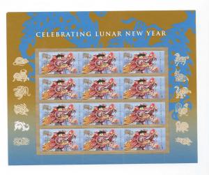 USA STAMPS, SHEET CELEBRATING LUNAR NEW  2012, UNUSED # U2