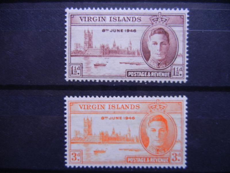 British Virgin Islands 1946 Victory