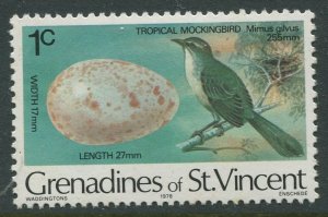 STAMP STATION PERTH Grenadines #133 Birds & Eggs Pictorial Definitive MNH 1978