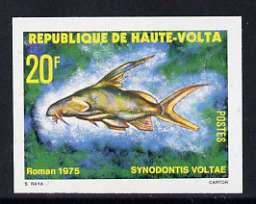 Upper Volta 1979 Freshwater Fish 20f Volta Squeaker unmou...