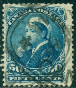 CANADA SCOTT # 47, USED, FINE-VERY FINE, GREAT PRICE!