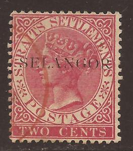 Malaya - Selangor  # 11   used