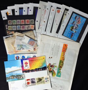 Hong Kong MNH & Used Stamp Souvenir Sheet Collection High Value ZAYIX 0424FRA09