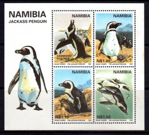 Namibia 1997 Jackass Penguins Mint MNH Miniature Sheet SC 824a