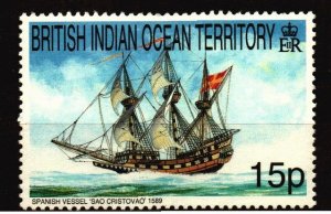 British Indian Ocean Territory Unused NH Scott 208