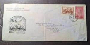 1939 Canada Airmail First Flight Cover FFC Montreal to London England