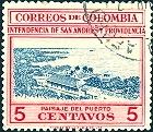 Colombia; 1956: Sc. # 650: O/Used Single Stamp