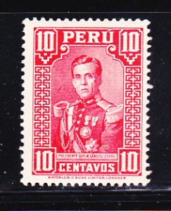 Peru 310 MH President  Luis M Sanchez Cerro