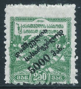Georgia, Sc #B3, 5000r on 250r, MH