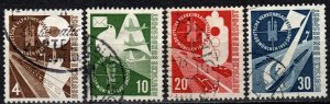 Germany #698-701 F-VF Used CV $32.25 (X919)