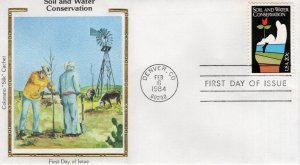 SOIL AND WATER CONSERVATION,    1984  FDC16507