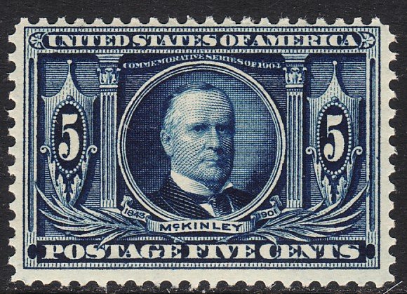 1904 U.S Louisiana Purchase Exposition 5¢ issue MNH Sc# 326 CV $180.00