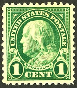 U.S. #552 MINT OG NH