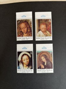 British Virgin Islands: 1991  Christmas, Religious Paintings, MNH set