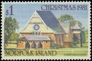 1981 Norfolk Islands #283-286, Complete Set(4), Never Hinged