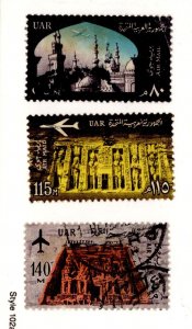 Egypt #C101-C103  Single (Complete Set)