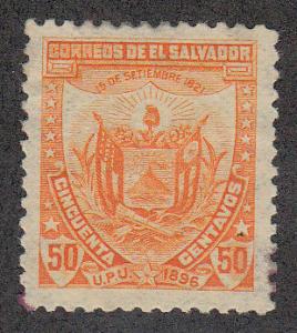 El Salvador Coat of Arms(Scott #157n) MH 