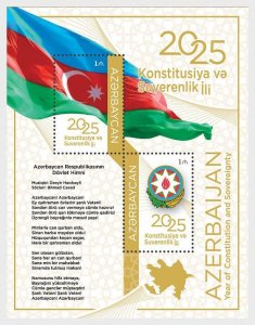 Azerbaijan/Azerbeidzjan - Postfris/MNH - Sheet 25 years Constitution 2026