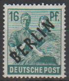 (DE 10421) Mi: 7 a  1948  U/m Cat €  3.00 signed Schlegel