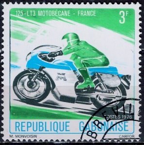 Gabon; 1976: Sc. # 367: Used CTO Single Stamp