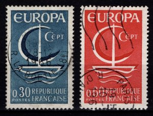 France 1966 Europa, Set [Used]
