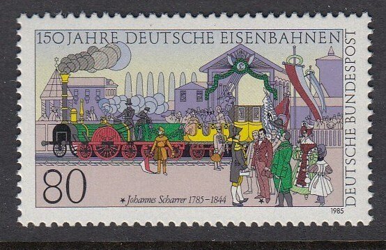 Germany 1450 Railways mnh