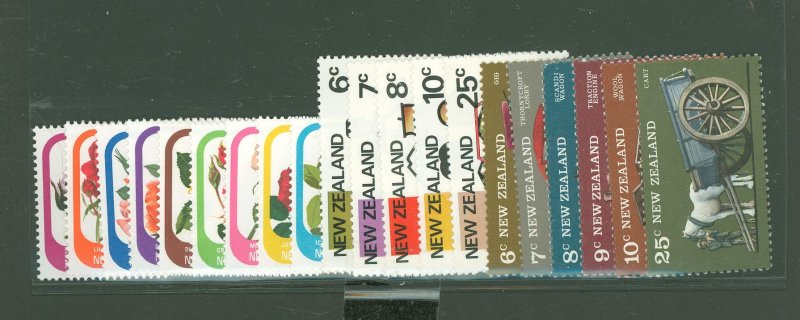 New Zealand #584-603  Single (Complete Set)