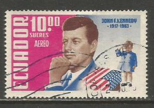 Ecuador  #C431   Used  (1964)  c.v. $1.60