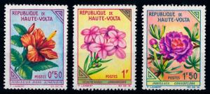 [67465] Burkina Faso Upper Volta 1963 Flora Flowers Blumen From Set MNH