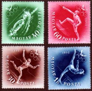 Hungary 1000-1003 Mint Olympics!