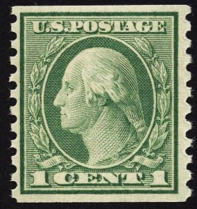 US 490 MNH VF/XF 1 Cent Washington Coil Single