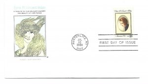 1926 Edna St Vincent Millay Farnam, HF, FDC