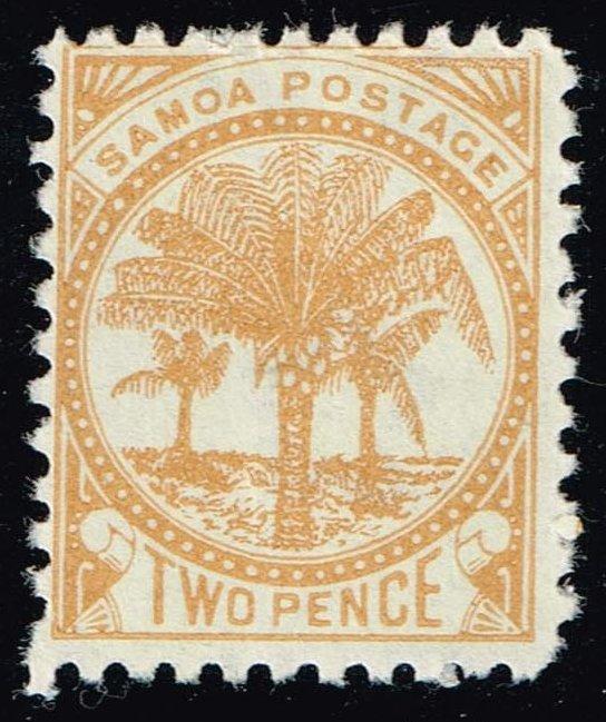 Samoa #13g Palms; Unused (16.00)