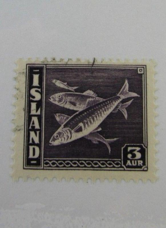 Island SC #218a FISH Iceland used stamp