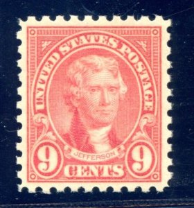 US SCOTT #590 MINT-XF-SUPERB-OG-NH GRADED 95 W/ PSE CERT SMQ $250 (8/7/24 GP)