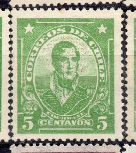 Chile 1920s Early Issue Fine Mint Hinged Shade 5c. NW-12586