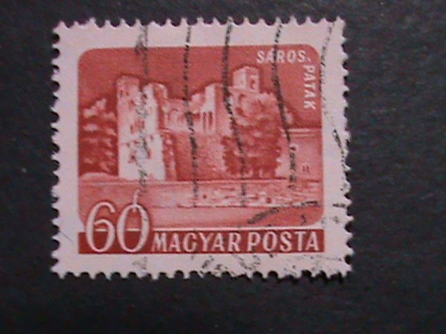 ​HUNGARY- -VERY OLD FAMOUS HISTORIC BUILDINGS USE STAMPS VERY FINE